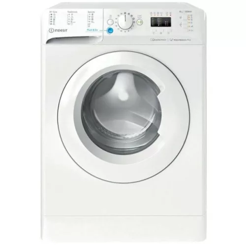 Indesit BWSA61294WEUN Elöltöltős mosógép 6kg 1200ford.