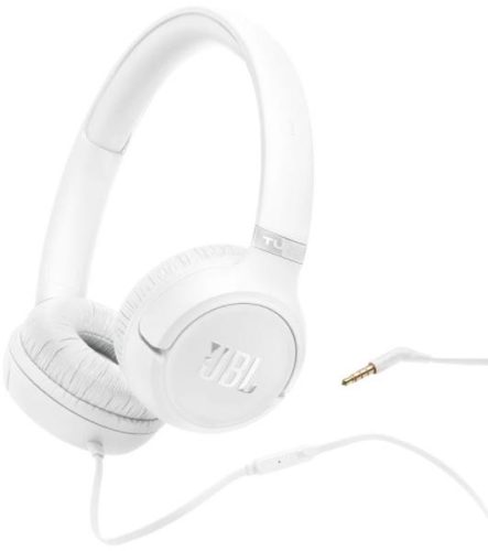 JBL T530WHT Fejhallgató vezetékes 3,5mm jack fehér