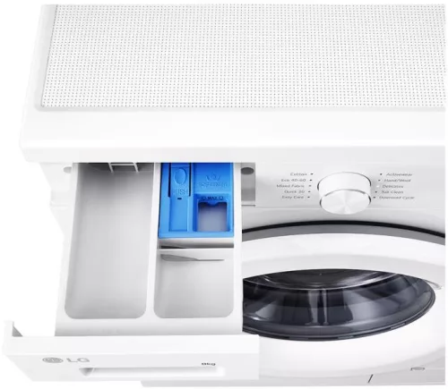 LG F4X1008NWH Elöltöltős mosógép