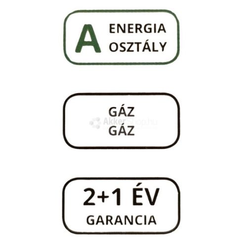 Novacook F5S40G2WLPG tűzhely (PB Palack előkészítéssel)