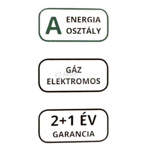 NOVACOOK F6TS40EG-HI EXCLUSIVE LINE kombinált tűzhely (3év garancia)