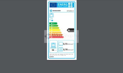 NOVACOOK F6TS40EG-HI EXCLUSIVE LINE kombinált tűzhely (3év garancia)