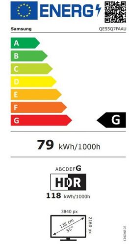 Samsung UE55Q7FAAUXXH UHD QLED Smart Televízió