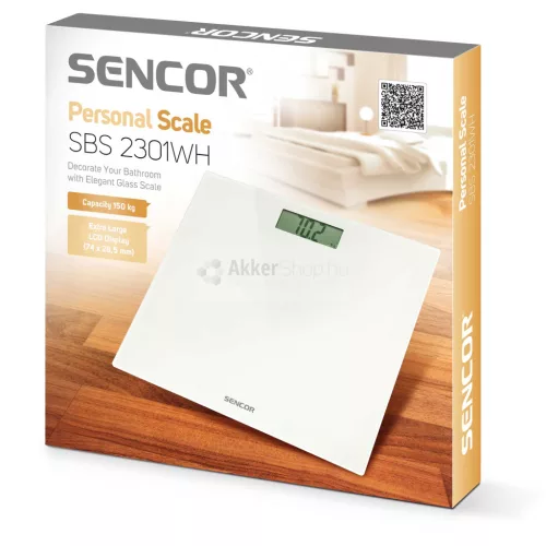 Sencor SBS 2301WH személymérleg