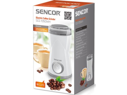 Sencor SCG 1050WH Kávédaráló fehér (2+1 év garancia)