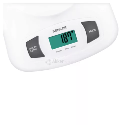 Sencor SKS4001 tálas konyhai mérleg (2+1 év garancia)