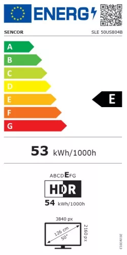 Sencor SLE50US804B WEBOS UHD TV