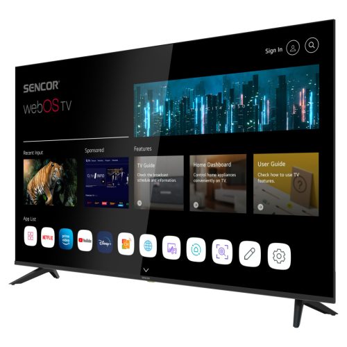 Sencor SLE55US802TCSB 136cm Smart LED UHD TV