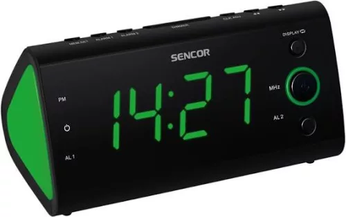 Sencor SRC170GN/OR Rádiós ébresztőóra (2+1 év garancia)
