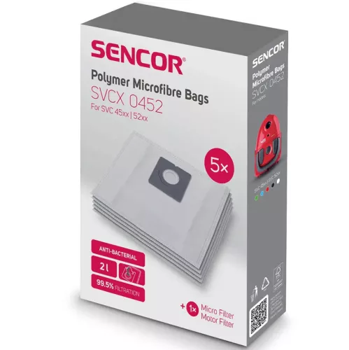 Sencor SVCX0452 Papírporzsák 5 db