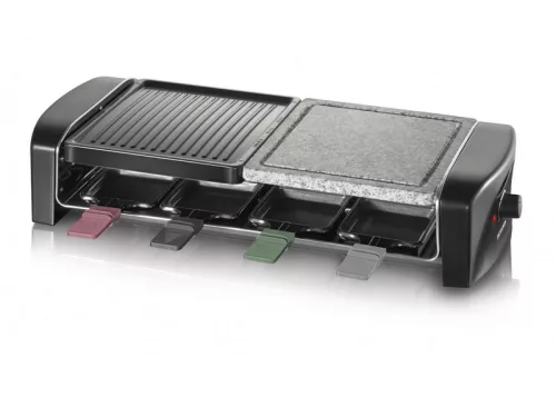 Severin RG2376 raclette grill és grillkő 8 személyes 1300W
