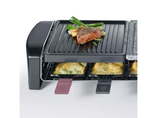 Severin RG2376 raclette grill és grillkő 8 személyes 1300W