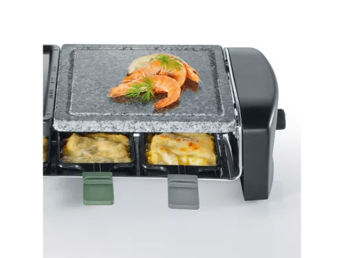 Severin RG2376 raclette grill és grillkő 8 személyes 1300W