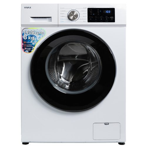 Vivax WFL140812CI elöltöltős mosógép 8kg 1400ford A+