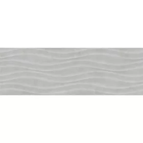   Cementi falicsempe hullámos, szürke matt  20x60cm 1.o. 1,2m2/doboz